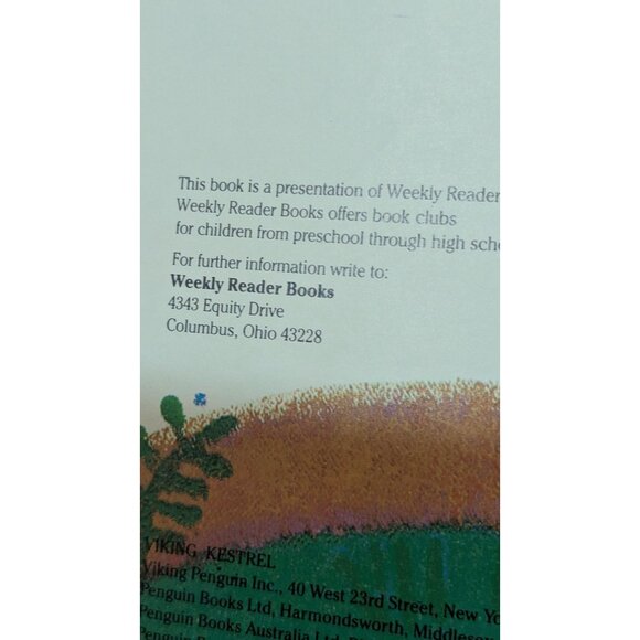 Over In The Meadow By Olive A Wadsworth Weekly Reader Edition Hardcover book1985 - Picture 3 of 5